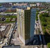 Ход строительства дома 1 в ЖК Семейный Квартал -