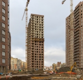 Ход строительства дома 9, корпус 8 в ЖК Юнтолово -