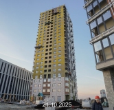 Ход строительства дома № 1456, ГП-72.101 в ЖК Мириады -