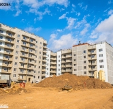 Ход строительства дома 12 в ЖК Медовый -