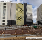 Ход строительства дома 132, корпус 226.2 в ЖК Цветной Город -