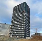 Ход строительства дома 1.1 в ЖК Progress Академический -