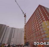 Ход строительства дома 9.1 в ЖК Видный -
