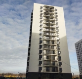 Ход строительства дома 17 в ЖК Лугометрия -