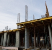 Ход строительства дома № 259/27, поз. 2,3 (2 этап) в ЖК Домино -