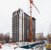 Ход строительства дома 1, корпус 4 в ЖК 1+1 -