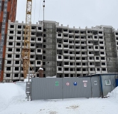Ход строительства дома 5, 1 этап (ГП-20) в Микрорайон Комсомольский -