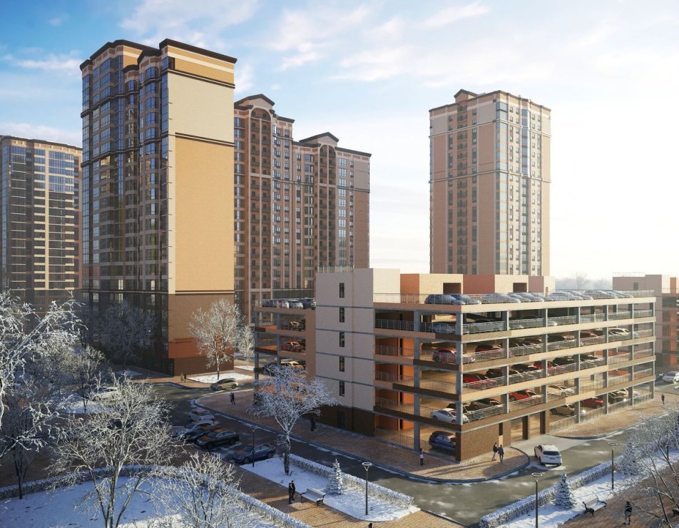 На старте выгодно! Купите место для своего автомобиля (Семейный квартал "Достояние")