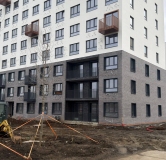 Ход строительства дома Литер 1 в ЖК ИНАЧЕ в Молодежном -
