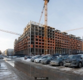 Ход строительства дома 45 в ЖК Европейский Берег -