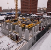 Ход строительства дома 1 в ЖК Разум на Титова -