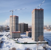 Ход строительства дома 50 (ГП 2.1) в ЖК Кедровый берег -