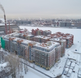 Ход строительства дома 7, корпус 2 в ЖК Петровская Доминанта -