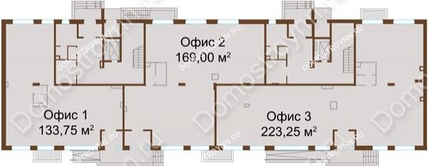 Планировка 1 этажа в доме № 43, корп. 6 в ЖК Высоково