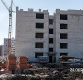 Ход строительства дома 3.2 в ЖК Кантри -