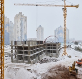 Ход строительства дома 2 в ЖК Садовый квартал -