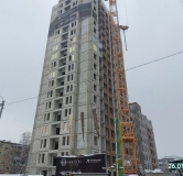 Ход строительства дома 11а в ЖК Ньютон -