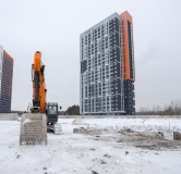 Ход строительства дома 8 в ЖК Зеленый Остров -