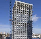 Ход строительства дома 2 в ЖК Уральский сад -