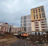 Ход строительства дома 30 в ЖК Ривьера life -