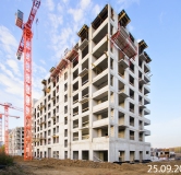 Ход строительства дома корпус 4-8 в ЖК Счастье в Кольцово -