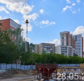 Ход строительства дома 1.1 в ЖД Тетро -