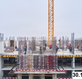 Ход строительства дома № 9, корпус 1 в ЖК По ул. 70 лет Октября -