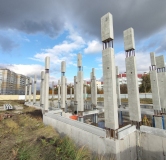 Ход строительства дома 47б, секция Б в ЖК Южный сити -