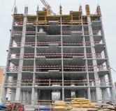 Ход строительства дома 1 в ЖК Пайер -