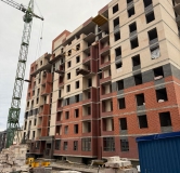 Ход строительства дома № 40У-4.3 в ЖК Вишневый сад -