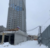 Ход строительства дома 145 в ЖК Динамика -