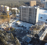 Ход строительства дома 2 в ЖК Квартал на Российской -