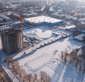 Ход строительства дома 1 в ЖК Графит (Grafit) -