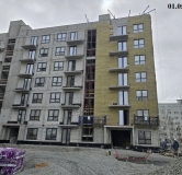 Ход строительства дома 1 в ЖК Уникум на Амирхана -