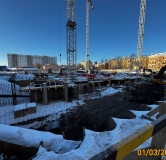 Ход строительства дома 27 в ЖК Дом на Курской -