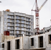 Ход строительства дома 11 в ЖК Родные росы -