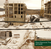 Ход строительства дома № 1.2 в ЖК Плодово-Ягодный -