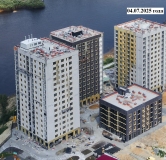Ход строительства дома № 48, ГП 1.1, 1.2, 1.3, 1.4 в ЖК Кедровый берег -