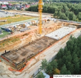 Ход строительства дома 12 (ГП-2) в ЖК Меридиан Слобода -
