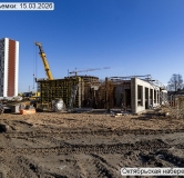 Ход строительства дома корпус 3.1 в ЖК Октябрьская Набережная -