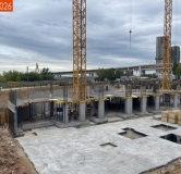 Ход строительства дома № 4.1 в ЖК Фордевинд -