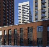 Ход строительства дома 1 в ЖК Атлас Ауро -