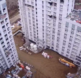 Ход строительства дома 1 в ЖК River Park -