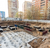 Ход строительства дома 3 в ЖК Все свои -