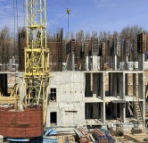 Ход строительства дома 19, секции 1-3 (1 этап) в ЖК Притяжение -