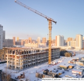 Ход строительства дома 12 (ГП-2) в ЖК Меридиан Слобода -