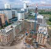 Ход строительства дома № 3 в Прогресс-кварталы Перемены -
