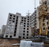 Ход строительства дома 4.1, 2 очередь в ЖК Атмосфера -