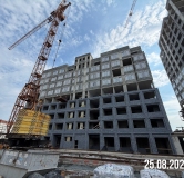 Ход строительства дома 1 в ЖК Александровский -