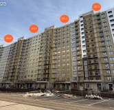 Ход строительства дома 31 в ЖК Авиатоr -